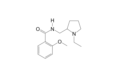 N-((1-ethylpyrrolidin-2-yl)methyl)-2-methoxybenzamide