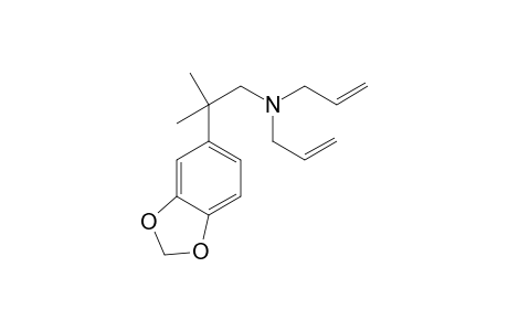 N,N-Diallyl-2-methyl-2-(3,4-methylenedioxyphenyl)propan-1-amine