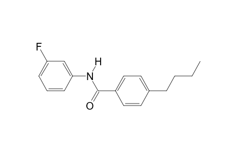 4-Butyl-N-(3-fluorophenyl)benzamide