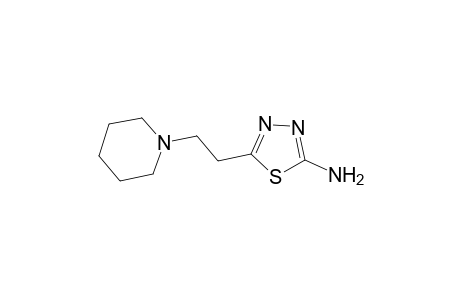 [1,3,4]Thiadiazol, 2-amino-5-(2-piperidin-1-ylethyl)-