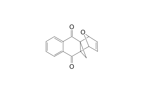 1H-cyclopropa[b]naphthalene-2,7-dione/furan exo adduct