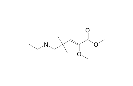 Z-METHYL-4,4-DIMETHYL-5-(ETHYLAMINO)-2-METHOXYPENT-2-ENOATE