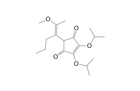 2-[(E)-2-methoxyhex-2-en-3-yl]-4,5-di(propan-2-yloxy)cyclopent-4-ene-1,3-dione