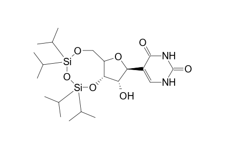 2,4(1H,3H)-Pyrimidinedione, 5-[3,5-O-[1,1,3,3-tetrakis(1-methylethyl)-1,3-disiloxanediyl]-.beta.-d-ribofuranosyl]-