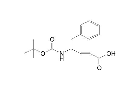 (2E)-4-[(tert-Butoxycarbonyl)amino]-5-phenyl-2-pentenoic acid