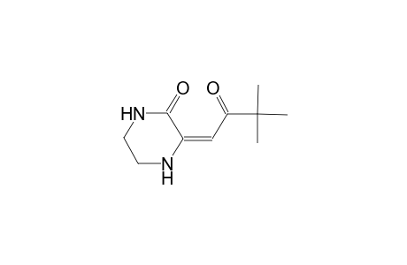 2-piperazinone, 3-(3,3-dimethyl-2-oxobutylidene)-, (3E)-