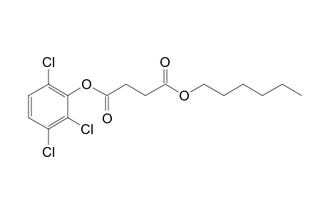 Succinic acid, hexyl 2,3,6-trichlorophenyl ester