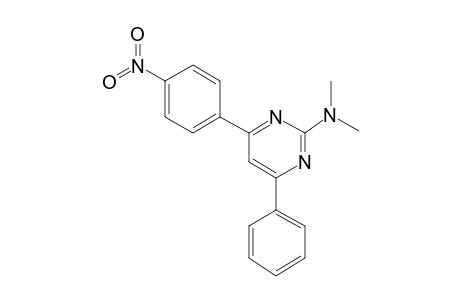 2-Dimethylamino-4-phenyl-6-(4-nitrophenyl)pyrimidine