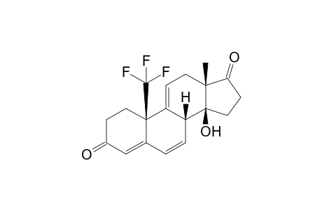 19,19,19-trifluoro-14-.beta.-hydroxyandrosta-4,6,9(11)-triene-3,17-dione