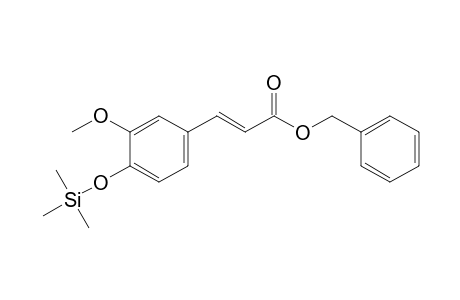 Benzylferulate TMS