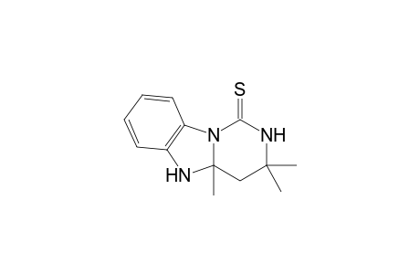 8,8,9a-Trimethylpyrimidino[3,4-a]benzimidazole-6-thione