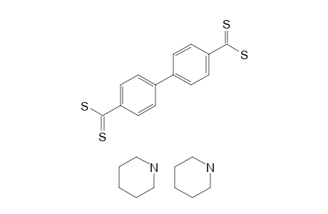 Piperidine, [1,1'-biphenyl]-4,4'-dicarbodithioate (2:1)