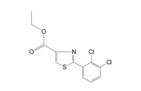 2-(2,3-dichlorophenyl)-4-thiazolecarboxylic acid, ethyl ester