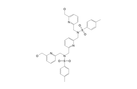 2,6-BIS-[(N-([6-(HYDROXYMETHYL)-PIPERIDIN-2-YL]-METHYL)-N-TOSYLAMINO]-METHYL)-PYRIDINE