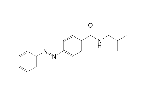 N-isobutyl-p-(phenylazo)benzamide