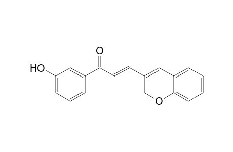 2-Propen-1-one, 3-(2H-1-benzopyran-3-yl)-1-(3-hydroxyphenyl)-