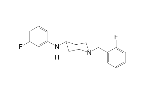 N-(3-Fluorophenyl)-1-(2-fluorobenzyl)piperidin-4-amine