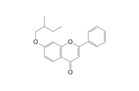 7-(2-Methylbutyl)oxyflavone