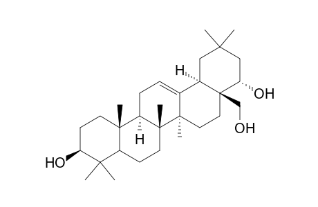 Olean-12-ene-3,22,28-triol, (3.beta.,22.alpha.)-