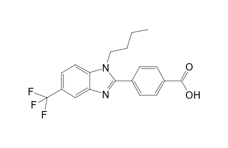 1-Butyl-5-(trifluoromethyl)-1H-benzimidazole-2-(para - benzoic) Acid