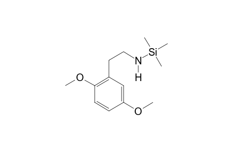 2,5-Dimethoxyphenethylamine TMS