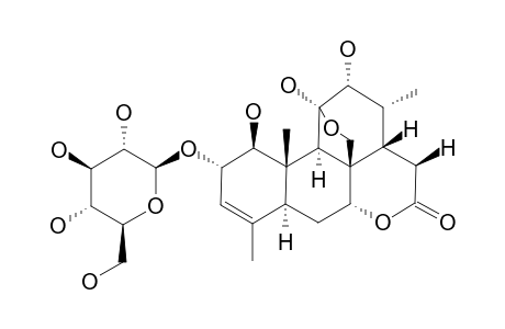 CASTELOSIDE-A;CHAPARRIN-2-O-BETA-D-GLUCOPYRANOSIDE