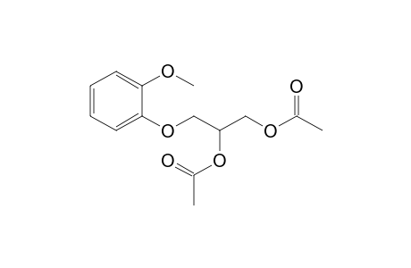 1,2-Diacetoxy-3-(2-methoxyphenoxy)propane