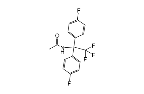 N-[1,1-bis(p-fluorophenyl)-2,2,2-trifluoroethyl]acetamide