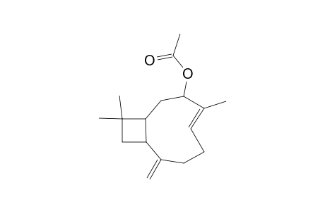 3-Hydroxy-.beta.-caryophyllene acetate, isomer 1