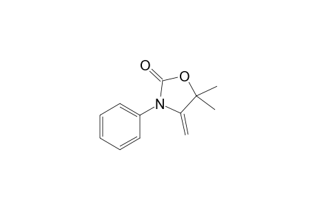 5,5-Dimethyl-4-methylene-3-phenyloxazolidin-2-one