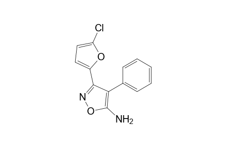 3-(5-chlorofuran-2-yl)-4-phenylisoxazol-5-amine