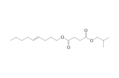 Succinic acid, isobutyl non-4-enyl ester