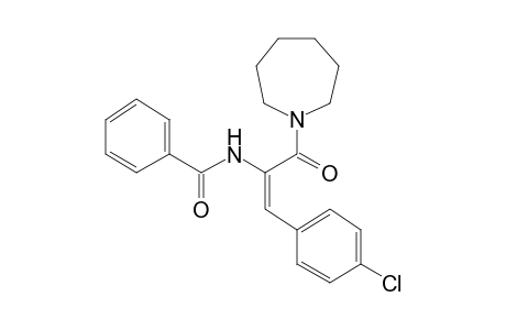 N-{4-Chloro-a-[(hexamethyleneimino)carbonyl]styryl}benzamide