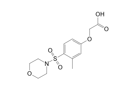 {[4-(morpholinosulfonyl)-m-tolyl]oxy}acetic acid