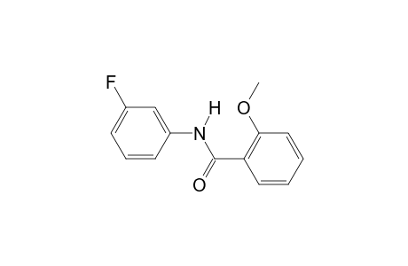 N-(3-fluorophenyl)-2-methoxybenzamide