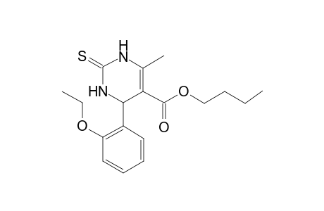 Butyl 4-(2-ethoxyphenyl)-6-methyl-2-thioxo-1,2,3,4-tetrahydro-5-pyrimidinecarboxylate