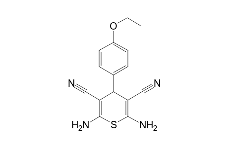 2,6-Diamino-4-(4-ethoxyphenyl)-4H-thiopyran-3,5-dicarbonitrile
