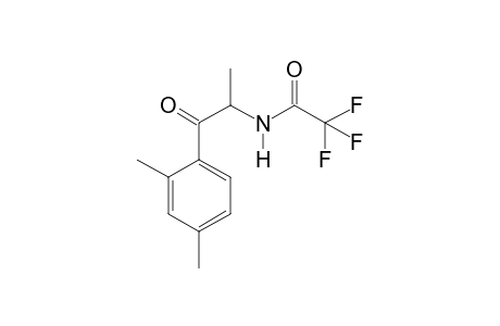 1-(2,4-Dimethylphenyl)-2-aminopropan-1-one TFA