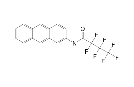 2-Aminoanthracene, N-heptafluorobutyryl-