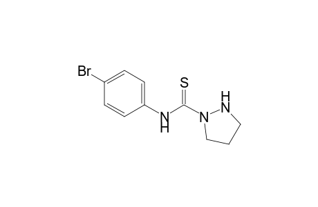 1-Pyrazolidinecarbothioamide, N-(4-bromophenyl)-