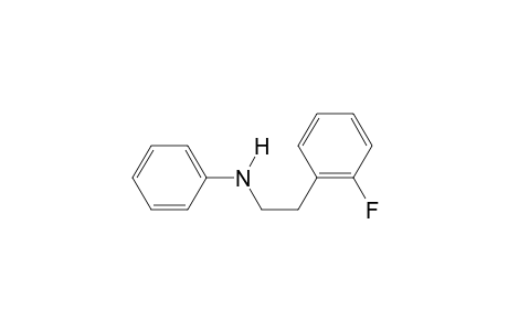 N-[2-(2-Fluorophenyl)ethyl]aniline