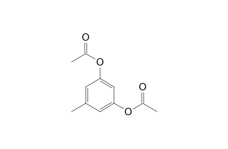3-(acetyloxy)-5-methylphenyl acetate