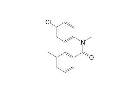 N-(4-chlorophenyl)-N,3-dimethylbenzamide