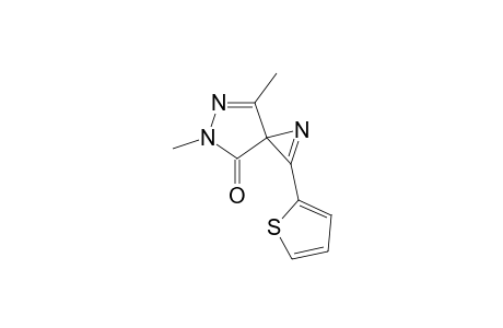 5,7-Dimethyl-2-(2-thienyl)-1,5,6-triazaspiro[2.4]hepta-1,6-dien-4-one