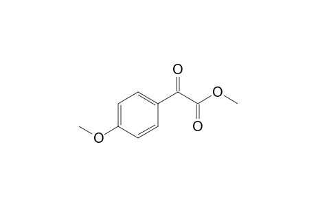 (p-methoxyphenyl)glyoxylic acid, methyl ester