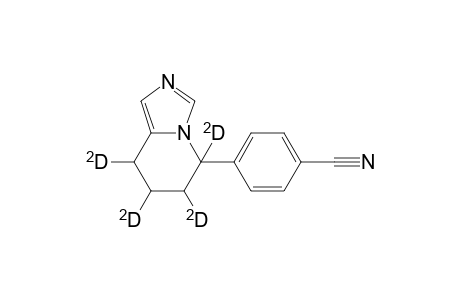 4-((tetradeuterio)-5,6,7,8-tetrahydroimidazo[1,5-a]pyridin-5-yl)benzonitrile