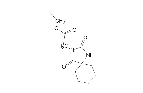 1,3-DIAZASPIRO/4.5/DECANE-3-ACETIC ACID, 2,4-DIOXO-, ETHYL ESTER