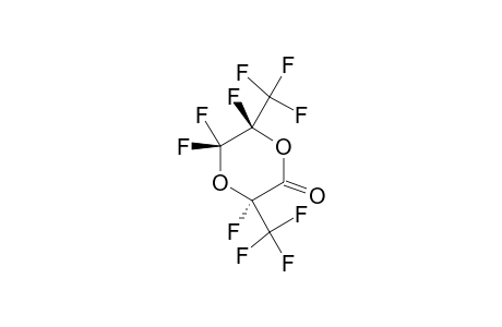 PERFLUORO-(3,6-DIMETHYL-1,4-DIOXAN-2-ONE);TRANS-ISOMER