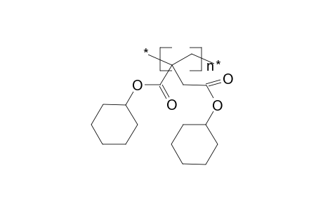 Poly(dicyclohexyl itaconate)