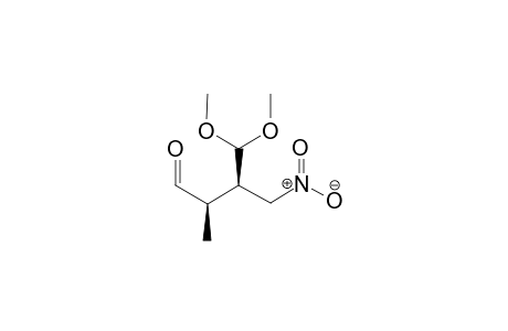 (2R,3R)-4,4-Dimethoxy-2-methyl-3-nitromethyl-butyraldehyde